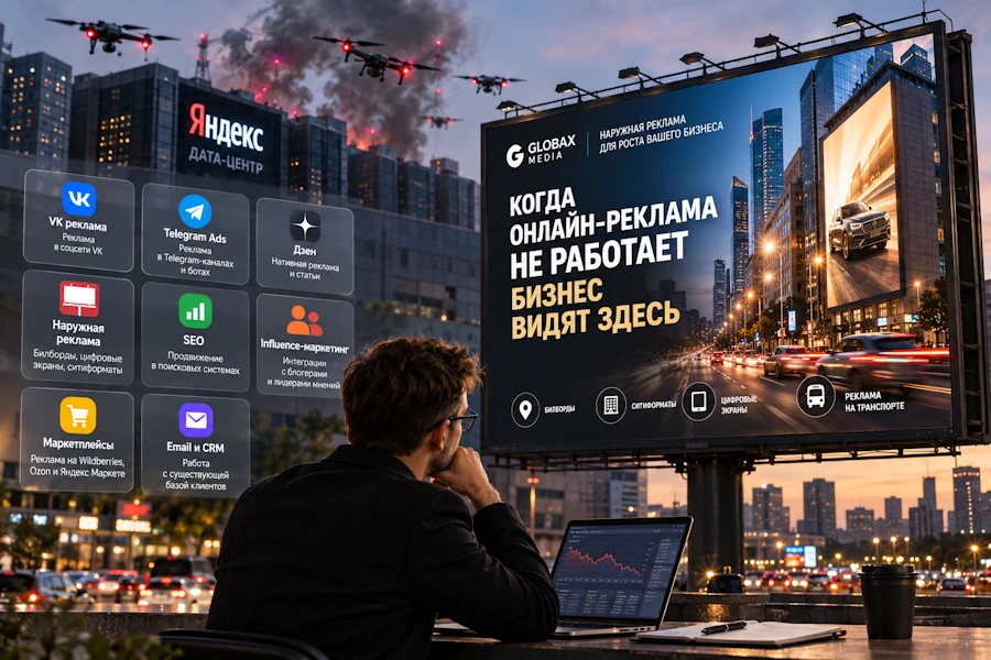 Альтернатива Яндекс Директ: наружная реклама, метро и транспорт